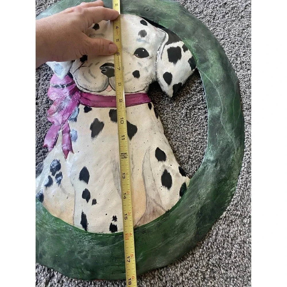 Dalmatian Metal Hanging Decoration Indoor Outdoor Dog Puppy
